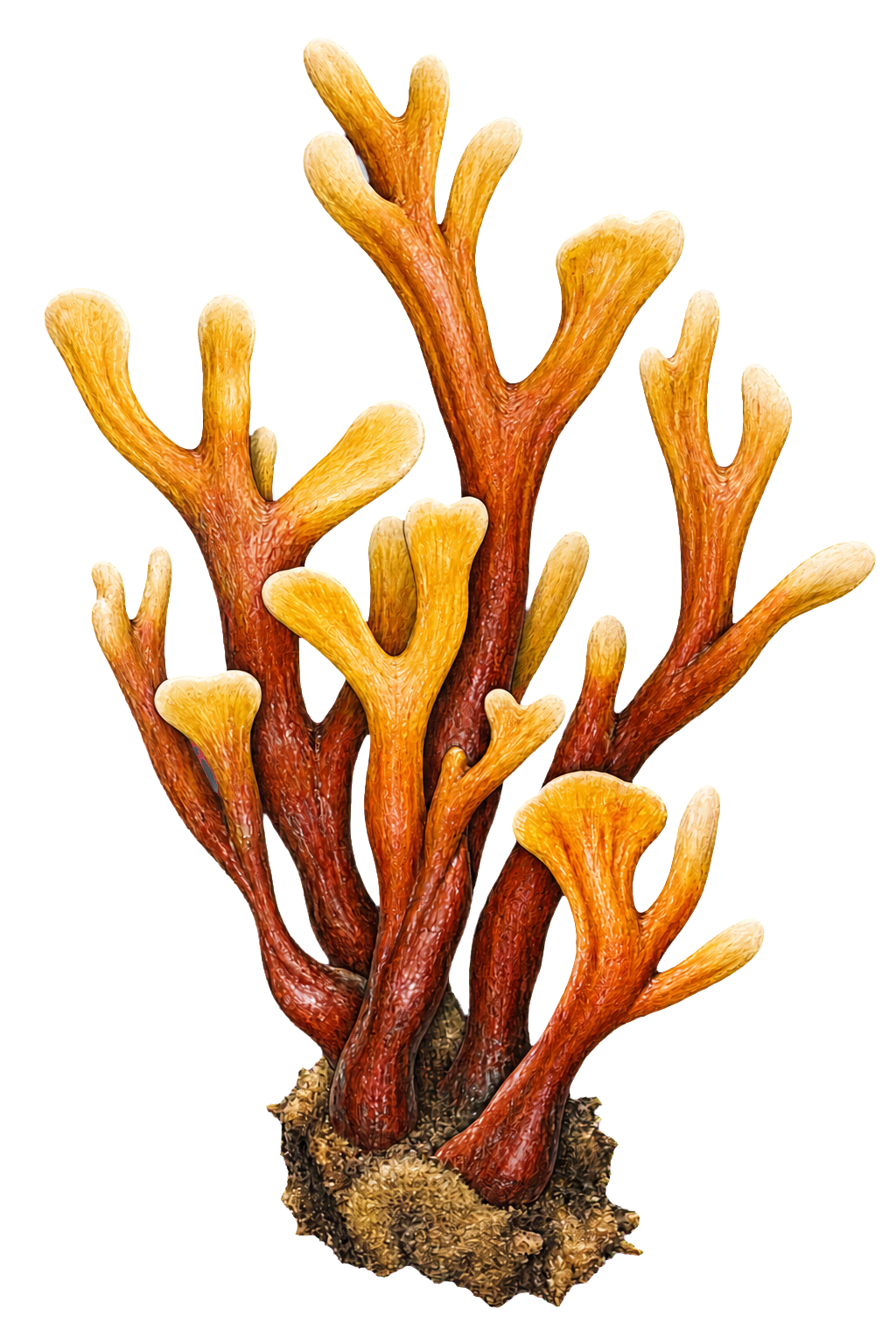 Golden Antler Reishi illustration